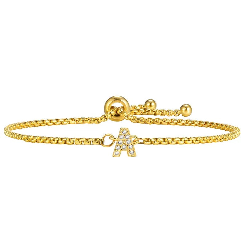 Initial Z Bracelet