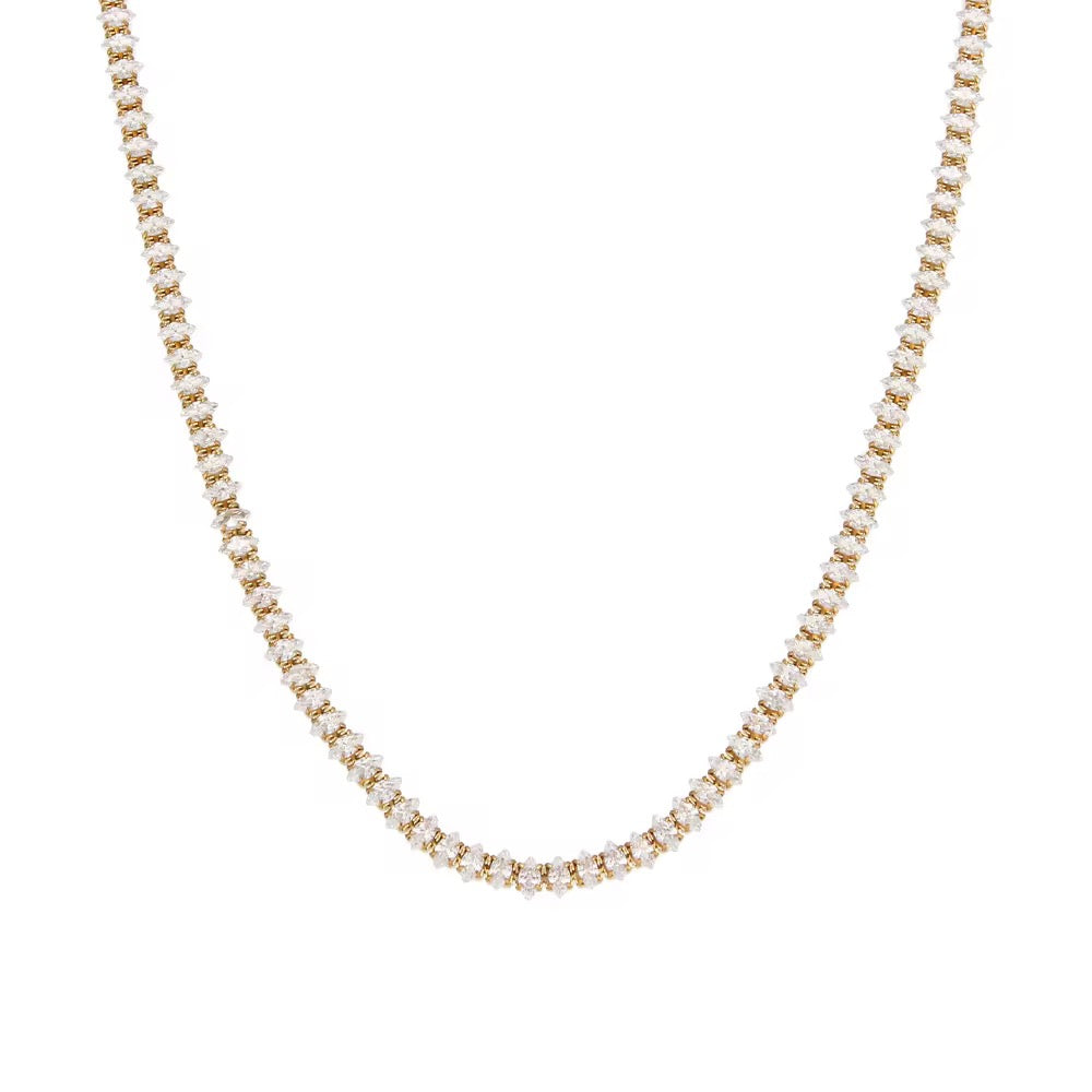 Zircon Stack necklace