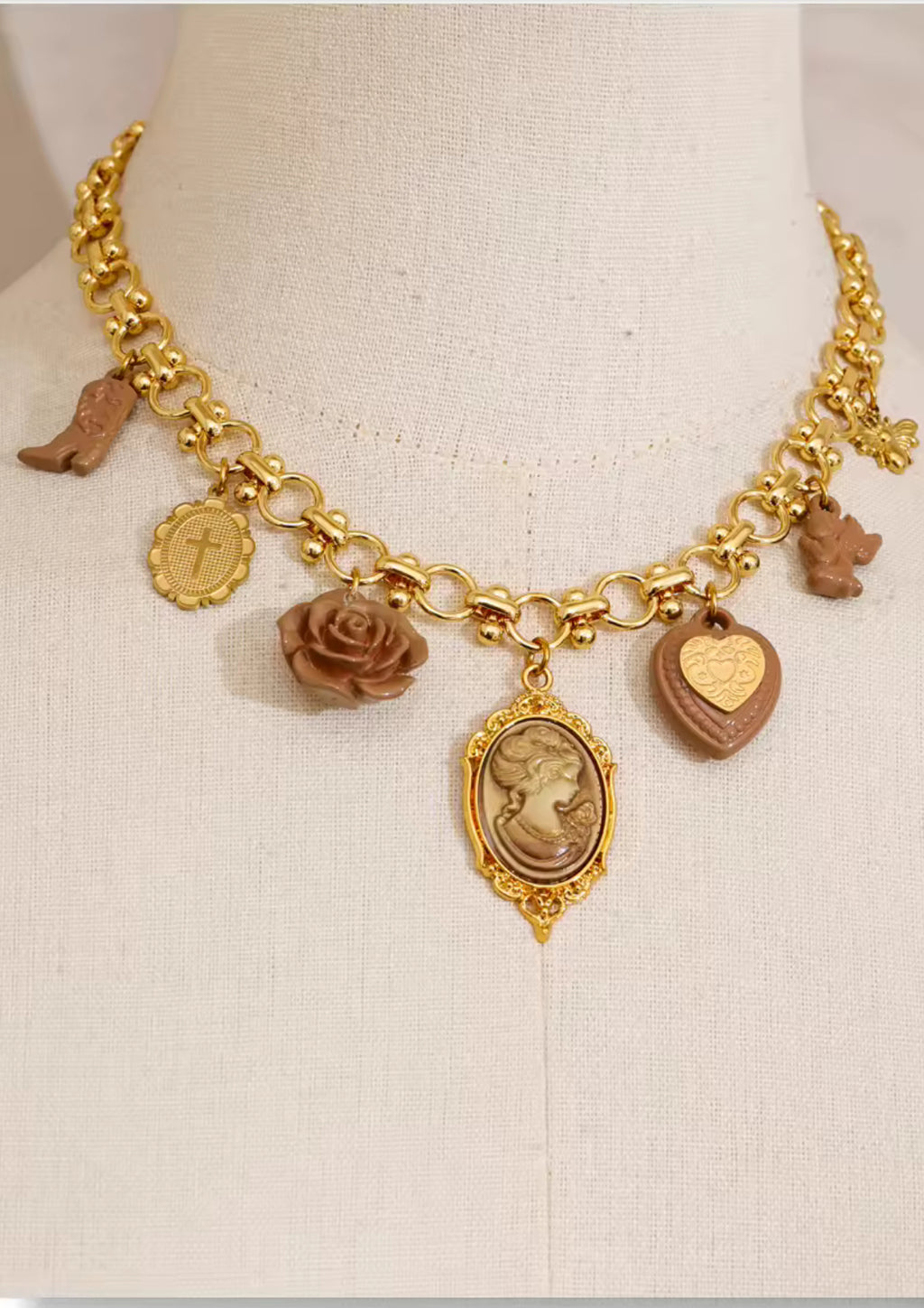 Vintage Charm Necklace