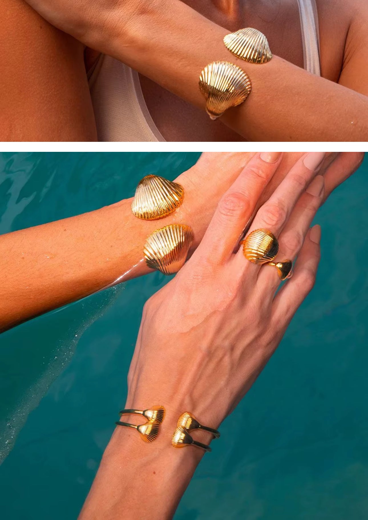 Seashell Bangle