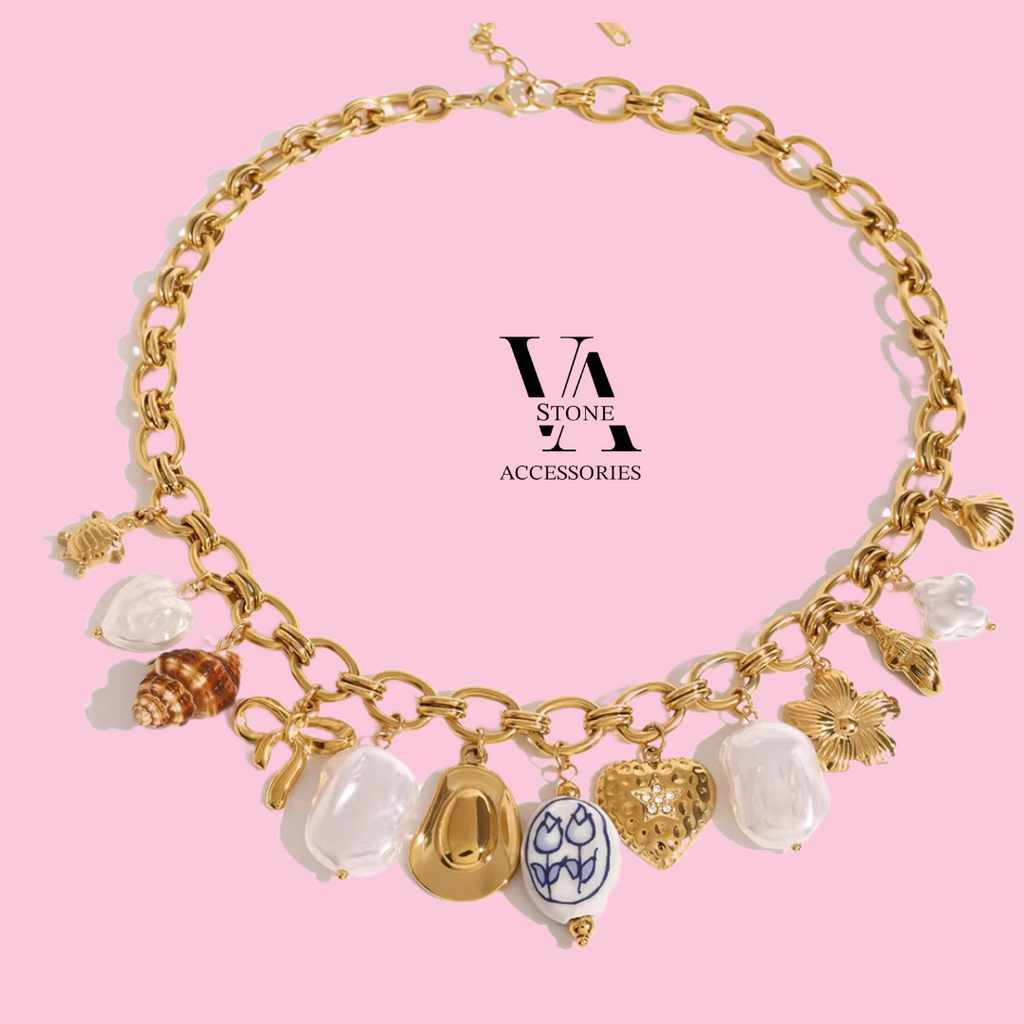 Sunny Vintage Charm Necklace