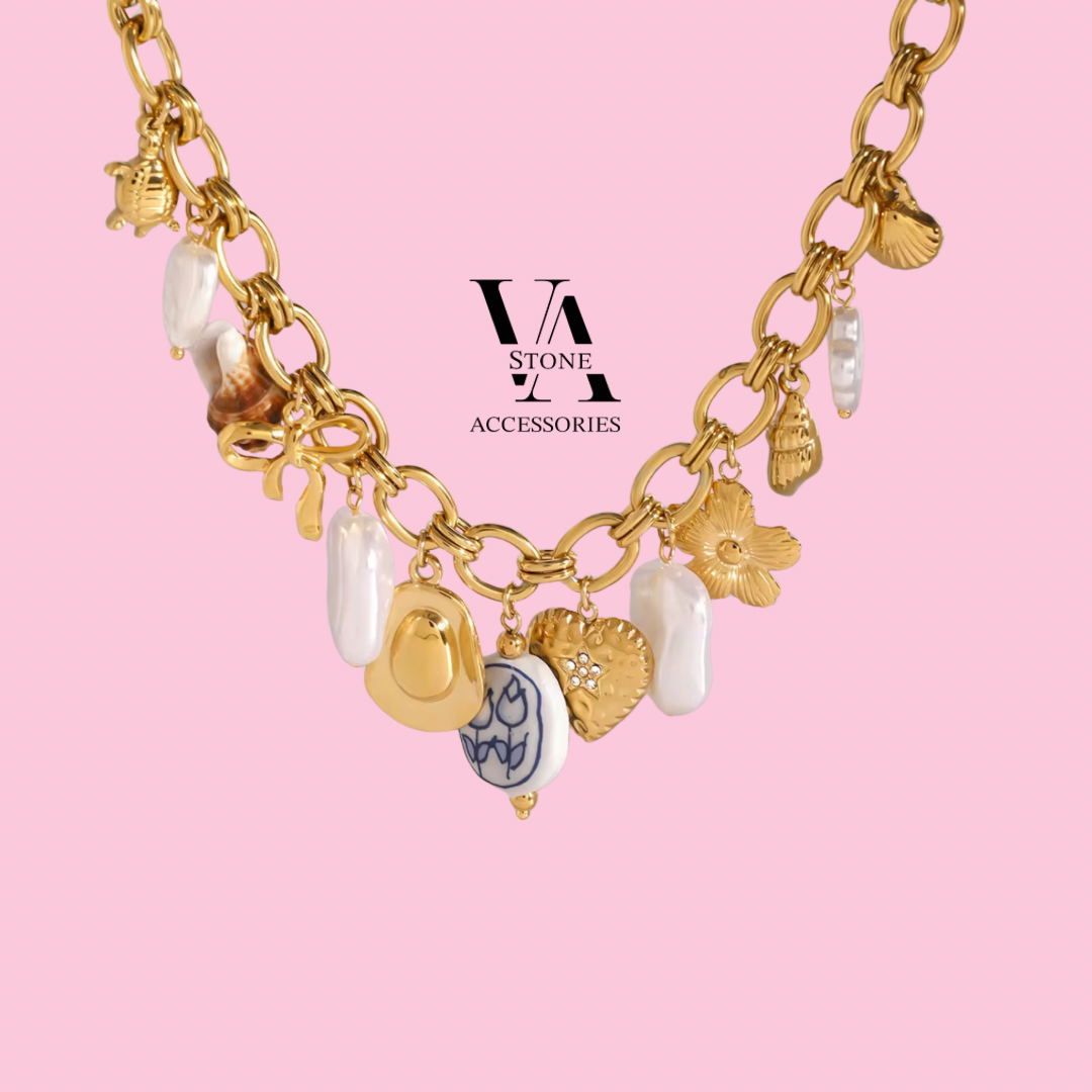 Sunny Vintage Charm Necklace